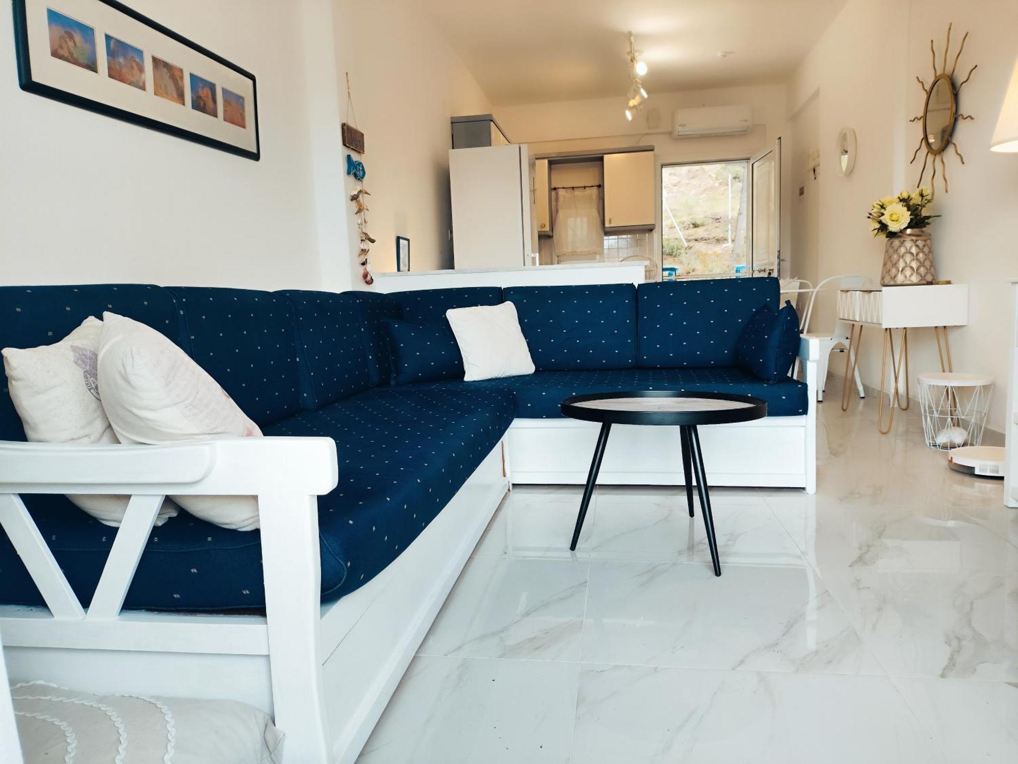 Siviri Sea & Forest-Cozy Apartment With Garden & Nature Views Exterior photo